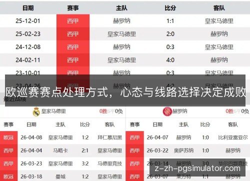 欧巡赛赛点处理方式,心态与线路选择决定成败 欧巡赛赛点处理方式,心态与线路选择决定成败